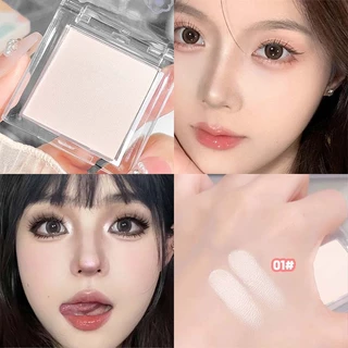 Monochrome Eyeshadow Matte Smoky Pure White Brightening Highlighter อายแชโดว์สีดํา