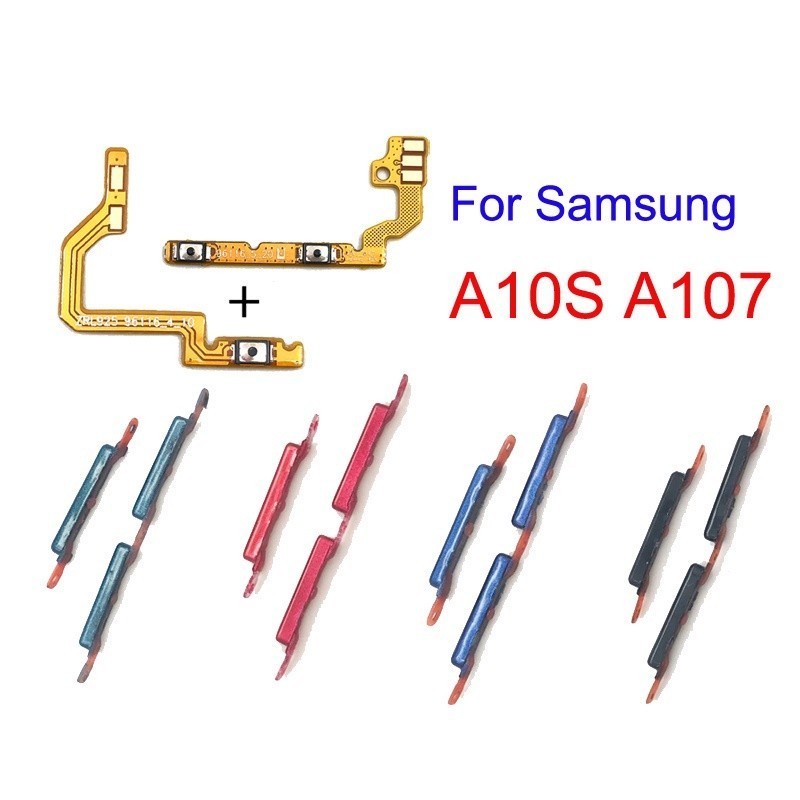 สําหรับปุ่มปรับระดับเสียงไฟ Samsung Galaxy A10S ปุ่มด้านข้าง Flex Out