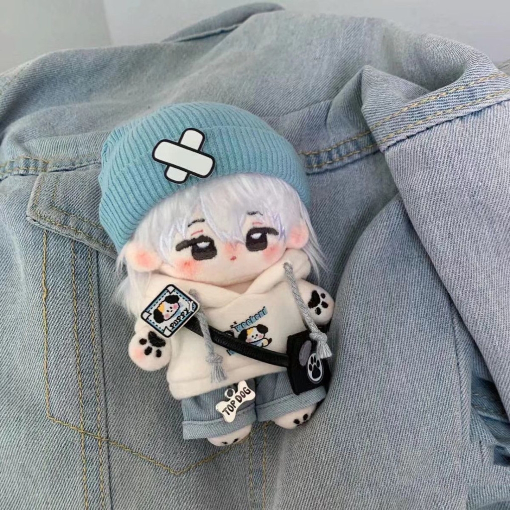 เสื้อผ้าตุ๊กตาผ้าฝ้าย 10 ซม. "Back Street Puppy" ปลาดาว Body Regular RefillNo ตุ๊กตา