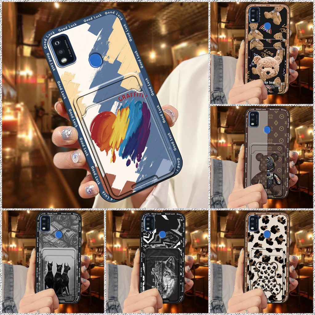 ZTE เคสนิ่มTPUเคสโทรศัพท์สําหรับZTE Blade A51/51S/A7Pปกหลังป้องกันฝุ่นซิลิโคนทนทานป้องกันกันน้ําAnti