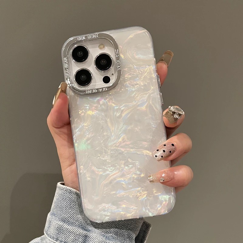 🔥GOOD🔥เคสขนนก ส่งจากไทย เคสโทรศัพท์มือถือนิ่ม เงิน เคสไอโฟน กันกระแทก สําหรับ16 15 11 12 13 14 11PROMAX 7 8P XR XS Max