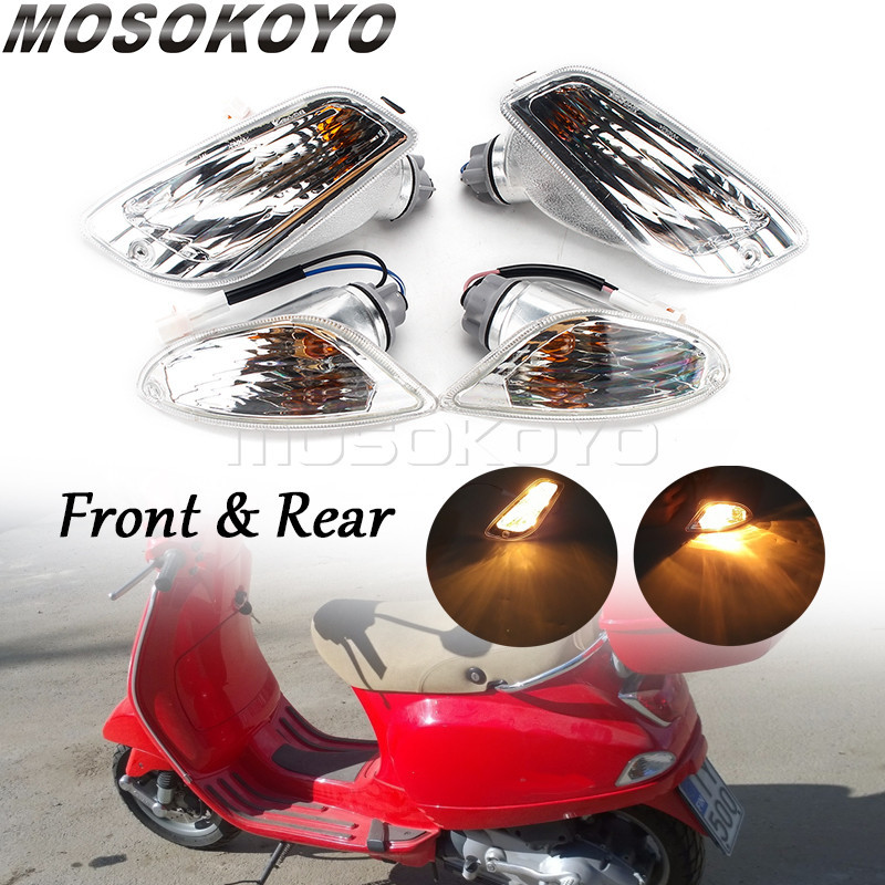 Yไฟเลี้ยวรถจักรยานยนต์สกู๊ตเตอร์โคมไฟไฟสัญญาณวิ่งสำหรับ LX50 LX125 LX150 LXV LX 50 LX 125 LX 150อุปก
