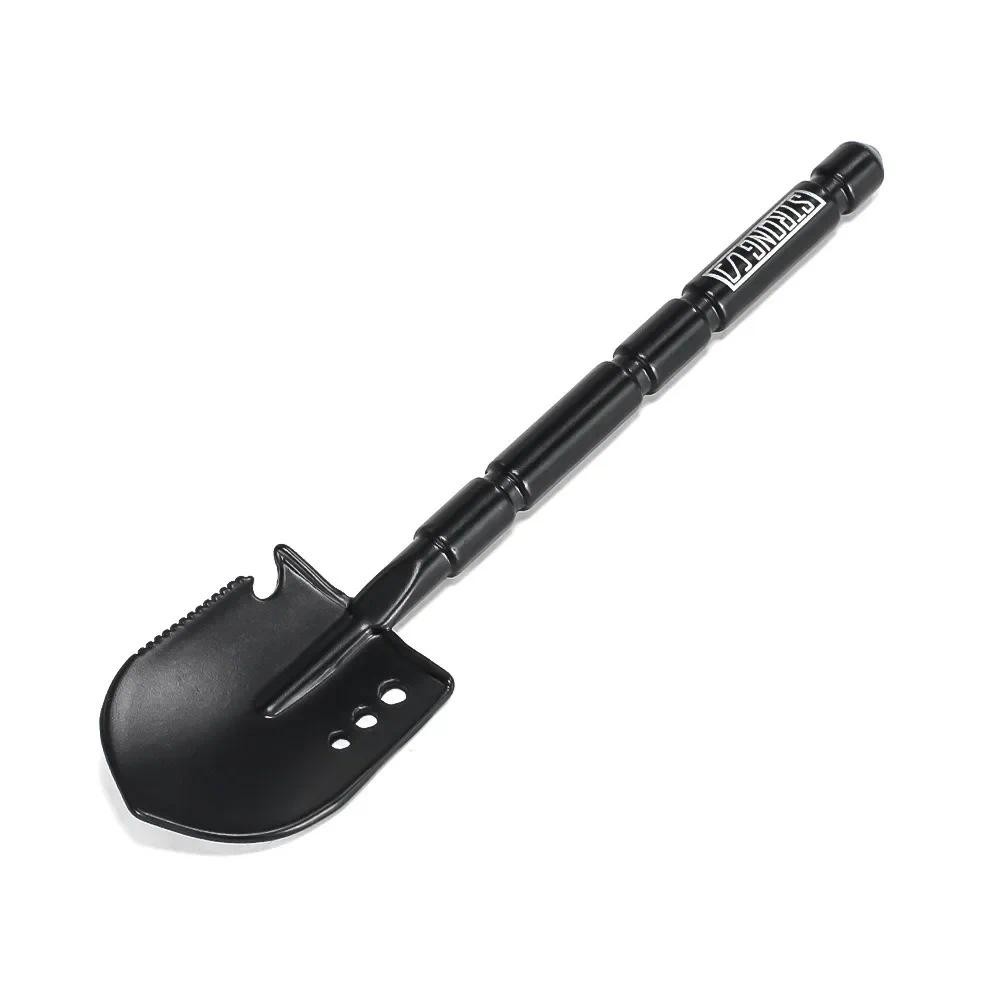 สีดําโลหะพลั่ว/pickaxe/axe สําหรับ 1/10 Rc Crawler รถ Trx4 Rgt Yikong Redcat Axial Scx10 D90 Rc4wd ช