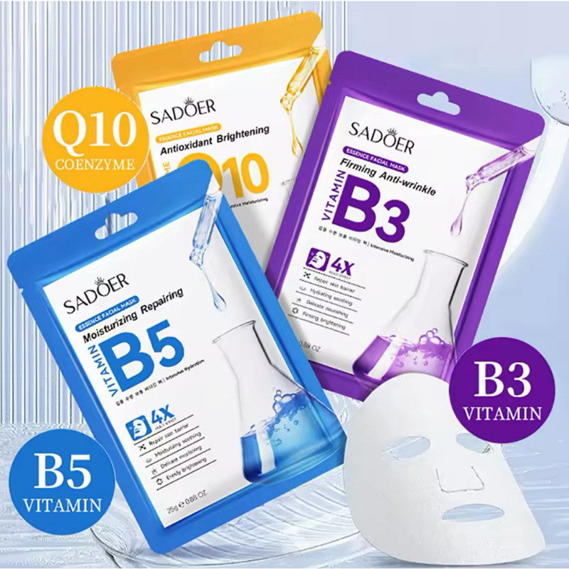 มาส์ก SADOER มาส์กหน้าสูตรพรีเมี่ยม ช่วยบำรุงผิวหน้ากระจ่างสดใส ลดริ้วรอย - รูปที่ 6