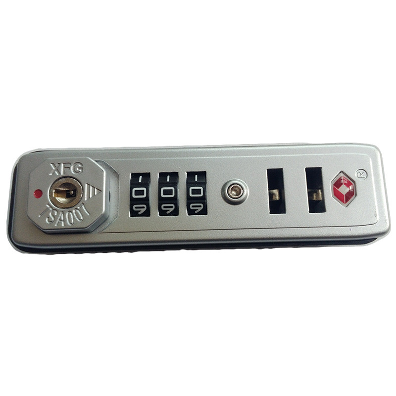 ((กรุณาตรงกับภาพก่อนซื้อ) Xfg TSA007 Customs Combine Lock Customs Customs Customs Lock กระเป๋าเดินทา