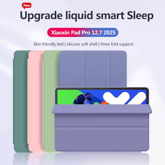 เคสซิลิโคนอ่อนนุ่มสําหรับ Lenovo Xiaoxin 12.7 นิ้ว 2025 Tb373fu Tb375fc P12 12.7 M10 Plus 3rd 10.6 M