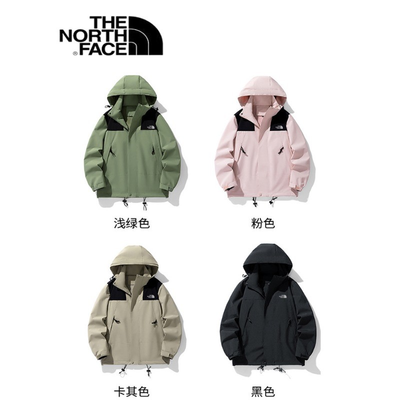 ที่ ทิศเหนือ ใบหน้า เสื้อกันลมที่ทันสมัยและหลากหลายกันน้ําและแจ็คเก็ตที่อบอุ่นสําหรับฤดูใบไม้ร่วงกลางแจ้งปีนเขากันฝนขี่จักรยานเดินป่าแจ็คเก