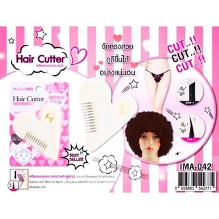 หวีซอยผม หวีหน้าม้า หวีหมออ้อย หวีซอบรูปหัวใจ Hair Cutter หวีเอนกประสงค์ ตัดผม โกนขน เปลี่ยนใบมีดได้
