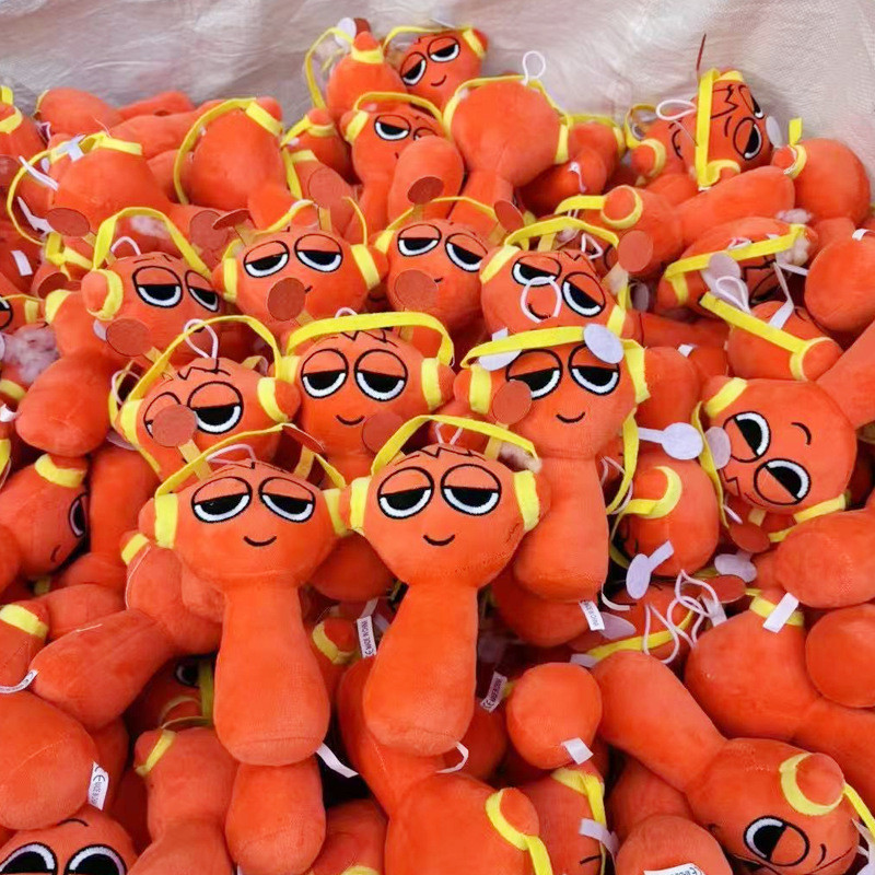 Sprunki Incredibox ของเล่นตุ๊กตา Sprunki Plushie ตุ๊กตา Sprunki Oren Brud สีเทา Tunner สนุก Bot Venda ตุ๊กตาของเล่นเกมอุปกรณ์ต่อพ่วงตุ๊กตานุ่มของเล่นเด็กตกแต่งบ้านวันเกิดคริสต์มาสของขวัญ