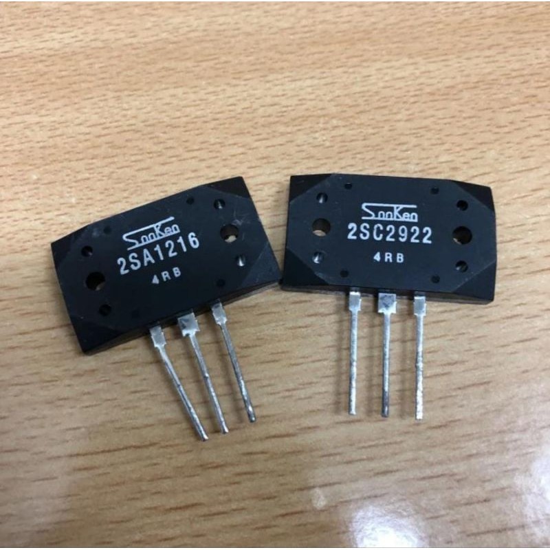 MEDIUM QUALITY ราคา 1 ชุด SANKEN 2SA1216 2SC2922 1216 C 2922 2SA 1216 2SC 2922 A1216 C2922 FINAL ทรา