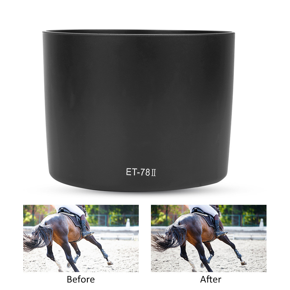 เลนส์คุณภาพสูงที่ติดตั้งฮูดสำหรับ Canon EF 135mm F2L 180mm F3.5L USM