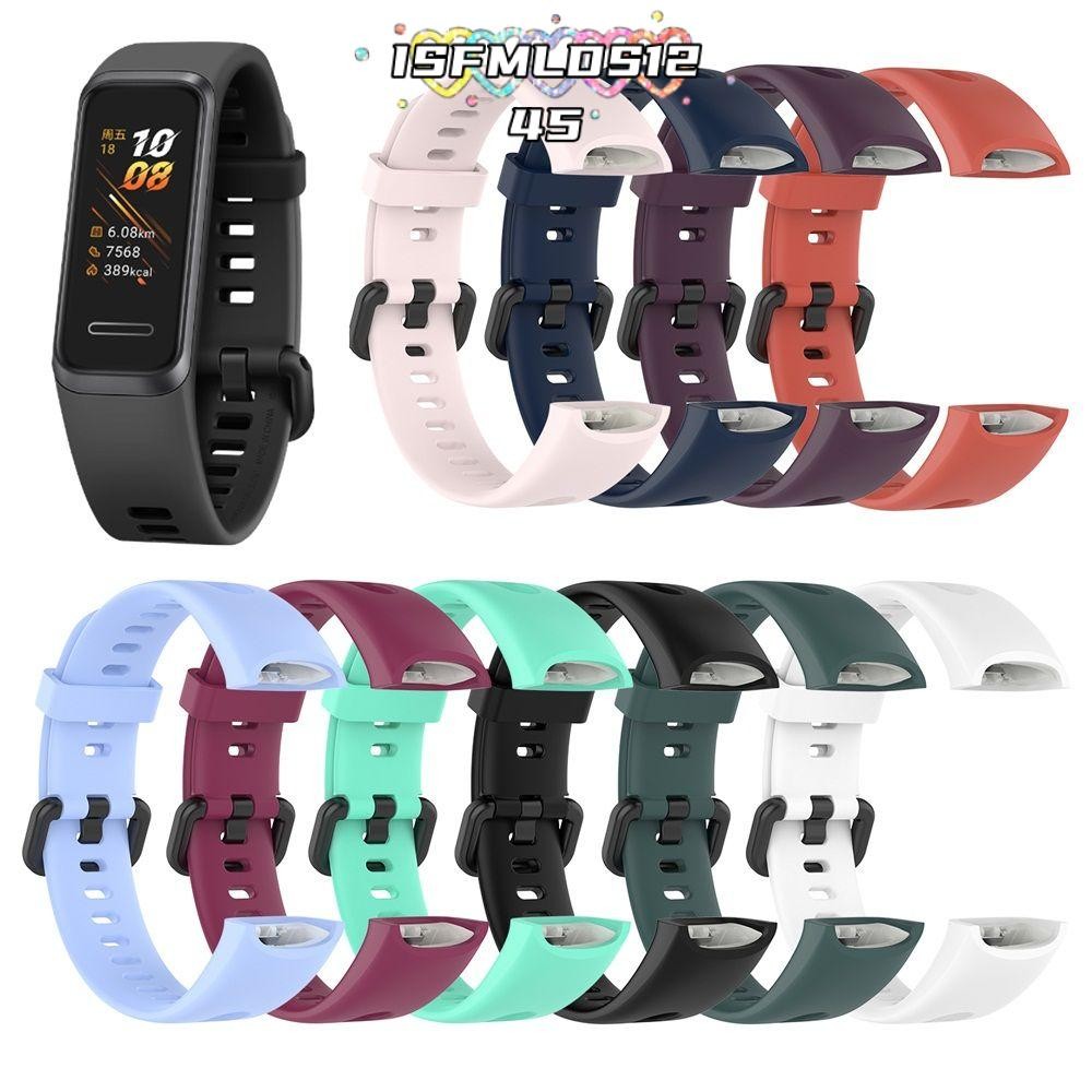 Isfmlds1245 เปลี่ยนสายนาฬิกาสร้อยข้อมือสายรัดข้อมือสําหรับ HUAWEI Band 4 ADS-B29 Honor Band 5i ADS-B