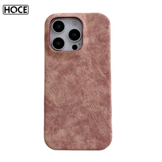 HOCE Brushed รูปรูปแบบเคสโทรศัพท์สําหรับ IPhone 17 16 15 14 …