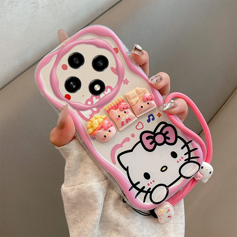 เคส Redmi 14C เคสซิลิโคนอ่อนนุ่มป้องกันการตกน่ารัก รูปที่ 3