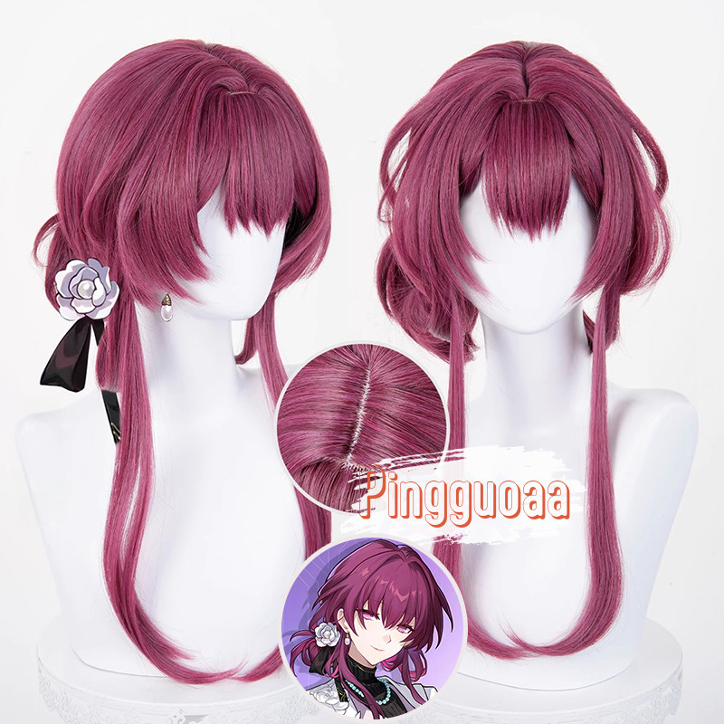 【Manmei】Honkai: Star Rail × Goodme New Kafka Cosplay Wig 48cm Long Heat Resistant Synthetic Hair