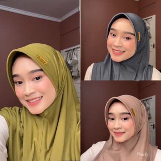 PROMO!!! BERGO HAMIDAH SIZE M LABEL BESI /HIJAB JERSEY HAMIDAH by TOKO MURAH