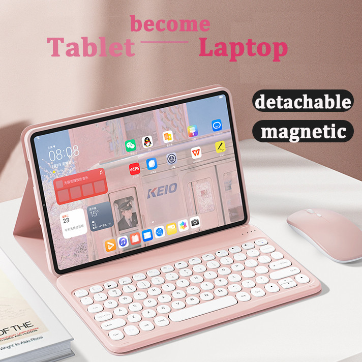 เคสคีย์บอร์ดสําหรับ Lenovo Idea Tab Pro TB373FU 12.7 "2025 Pad Pro 12.7 นิ้ว 2025TB375FC TB373FU Tab