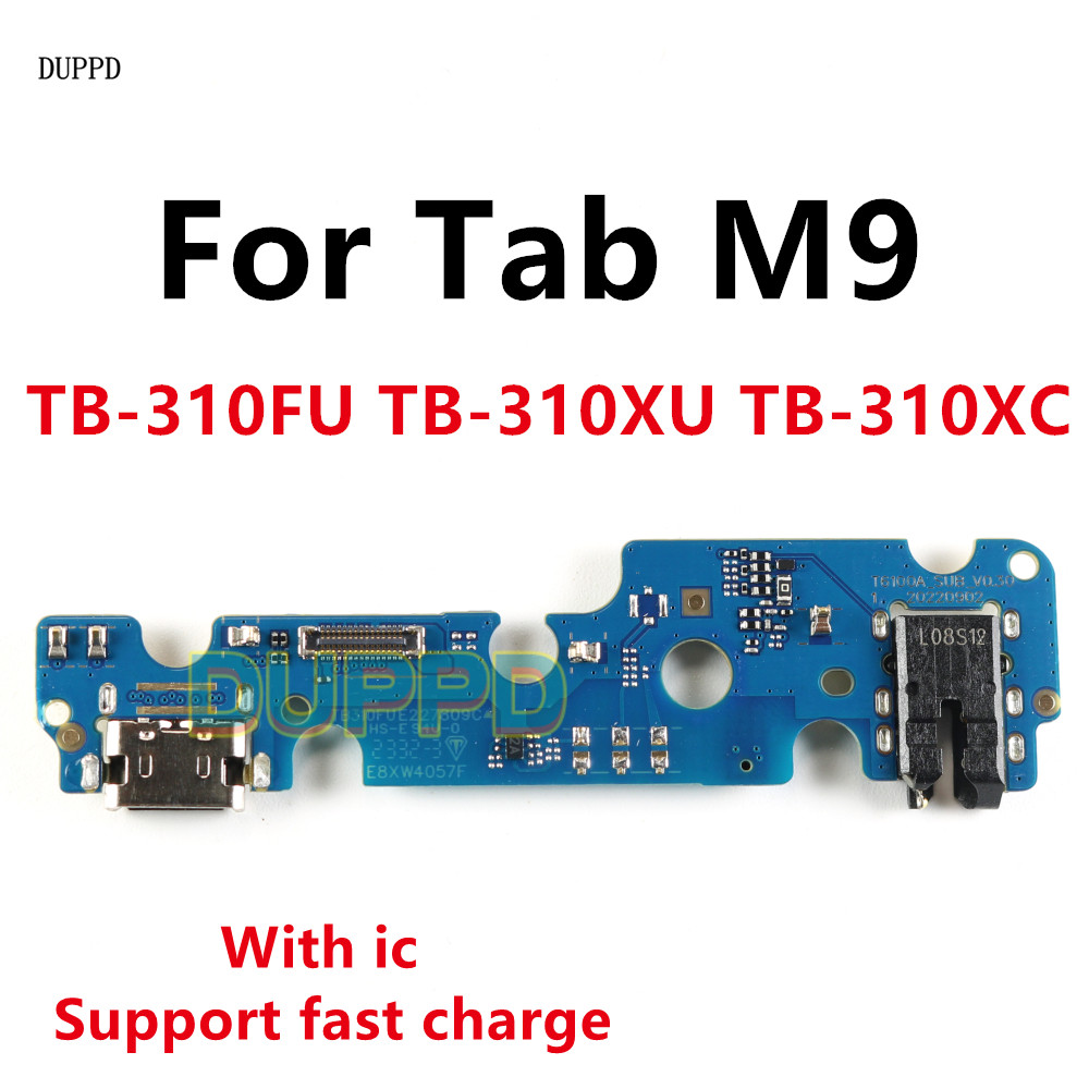 USB Charger Dock Connector ชาร์จพอร์ต Flex สําหรับ Lenovo Tab M9 TB-310 TB-310XC TB-310FU TB-310XU