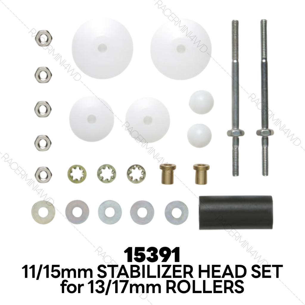TAMIYA 15391 11/15mm Stabilizer Head Set