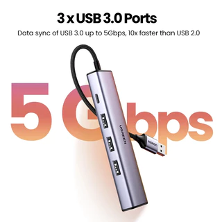 UGREEN อะแดปเตอร์ Usb Ethernet RJ45 Lan 1000Mbps ฮับ Usb สําหรับอุปกรณ์เสริมแล็ปท็อปอะแดปเตอร์อีเธอร์เน็ต