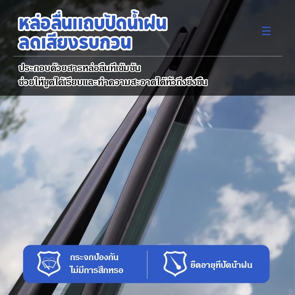 Super Wash น้ำยาทำความสะอาดกระจก  น้ำยาล้างกระจกเหมาะสำหรับทุกฤดูกาล น้ำยาขจัดคราบที่มีประสิทธิภาพ ปลอดภัยต่อกระจก Car thumbnail 8