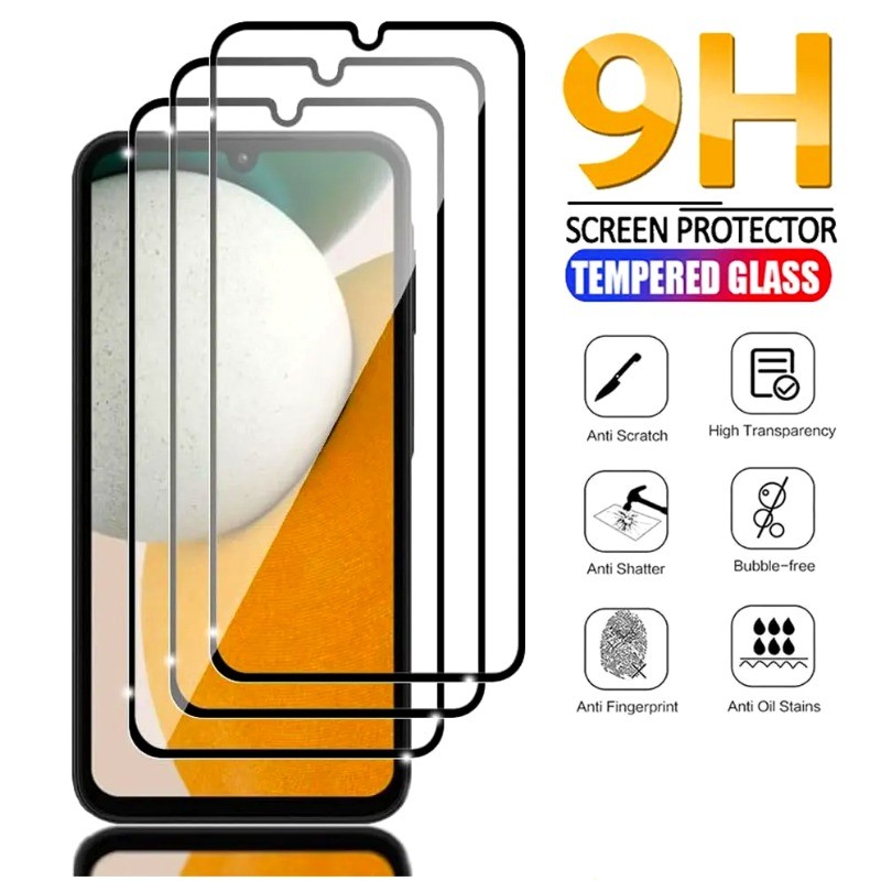 สําหรับ Oukitel WP52 WP50 WP39 WP38 WP36 Pro 1-3Pcs Full Cover HD Black Edge ฟิล์มกระจกนิรภัยสําหรับ