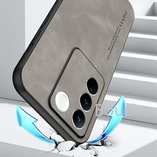 สําหรับVivo V30 Pro V29 V27 Pro V25 Pro V30E V29E V27E V25Eกรณีหรูหราปลอกสีทึบนุ่มTPUเคสโทรศัพท์สําหรับVivo V30 Pro 5G