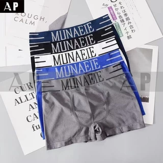 MUHANLU บ๊อกเซอร์ผู้ชาย จัดทรงคุณผู้ชายเพื่อสร้างความมั่นใจ ฟรีไซส์ เอว 28-40นิ้ว