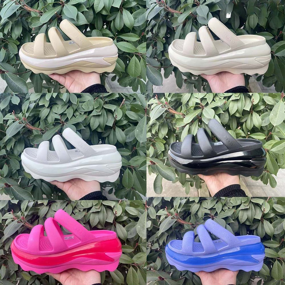 Classic Mega Crush Slide Sandals สูง 8 ซม. ผู้หญิง Wedge Clog/Classics Slide ak Rubber Sister