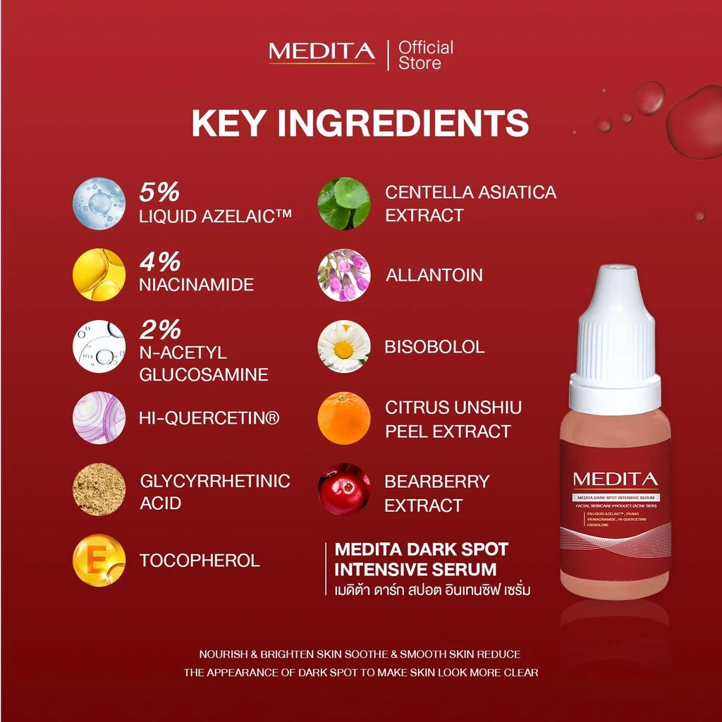 MEDITA DARK SPOT INTENSIVE SERUM 10 ml thumbnail 8