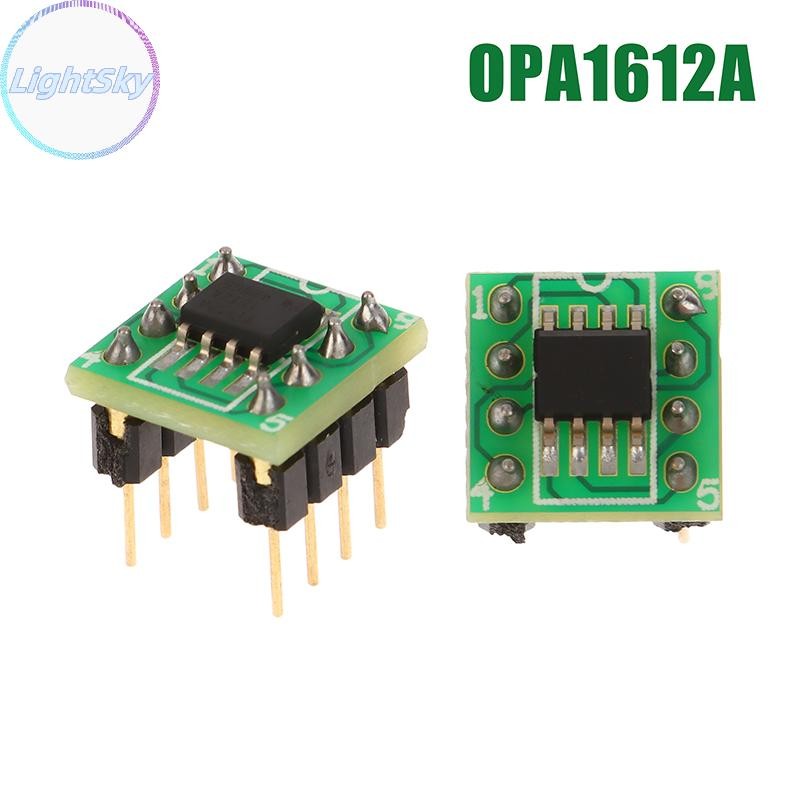 LightSky OPA1612AIDR OPA1612A เสียงการดําเนินงานเครื่องขยายเสียงชิป SOP8 To DIP8 OPA2604 U Dual Op A