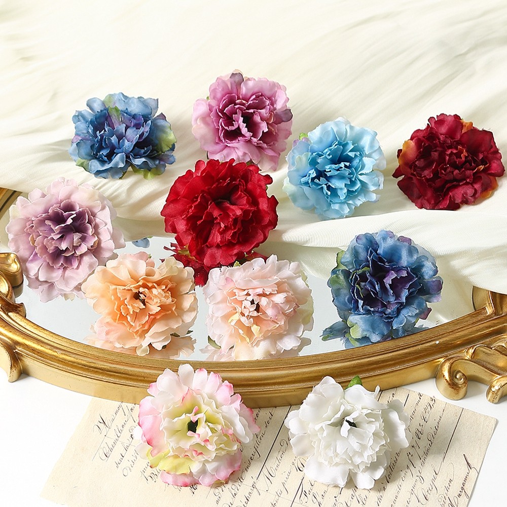 พวงหรีดดอกไม้ประดิษฐ์ 5 ซม. สําหรับตกแต่งบ้าน งานแต่งงาน เค้ก DIY
