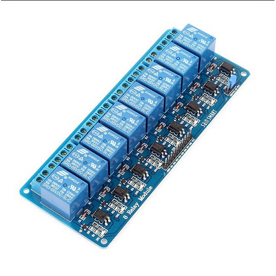 8-Channel Relay(5V) Module Shield for Arduino ARM PIC AVR DSP Electronic