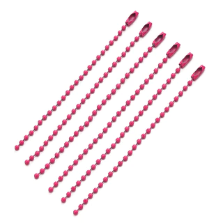 St.kunkka 20 ชิ้น/ถุง 11.5 ซม.โซ่ไข่ปลา พวงกุญแจป้าย Hand Tag Connector Links สําหรับ DIY Jewerlry ทําอุปกรณ์