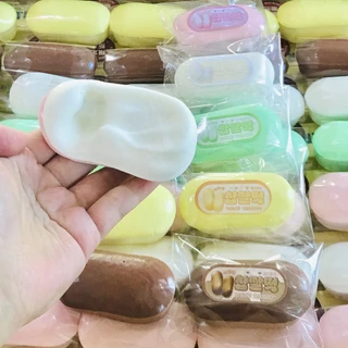 สกุชชี่น้ําตาล แท่งขนมปังสีมาการอง สกุชชี่ที่เพิ่มขึ้นช้า