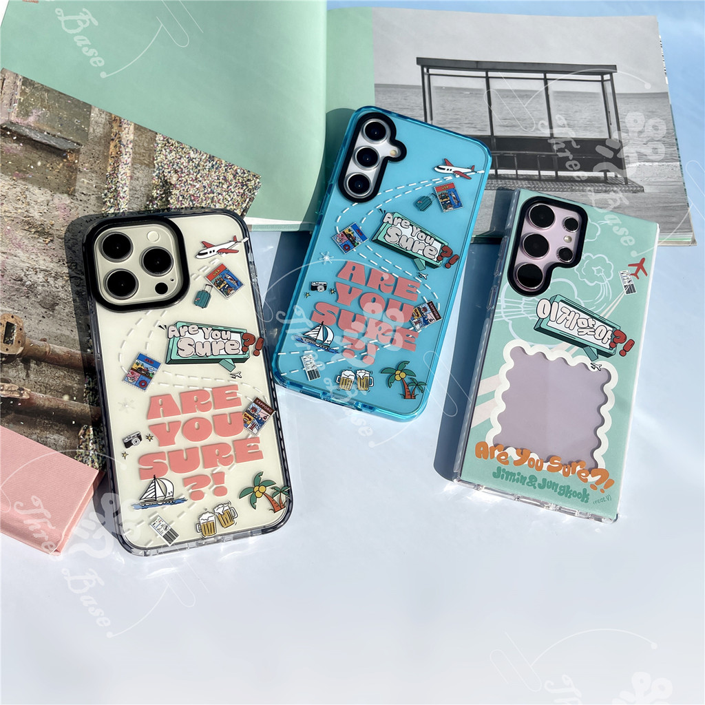 เคสโทรศัพท์ JUNGKOOK JIMIN ARE YOU SURE สําหรับ iPhone 18 PRO 17 AIR 17 PRO 16 PLUS 16 PROMAX 6S 7 8