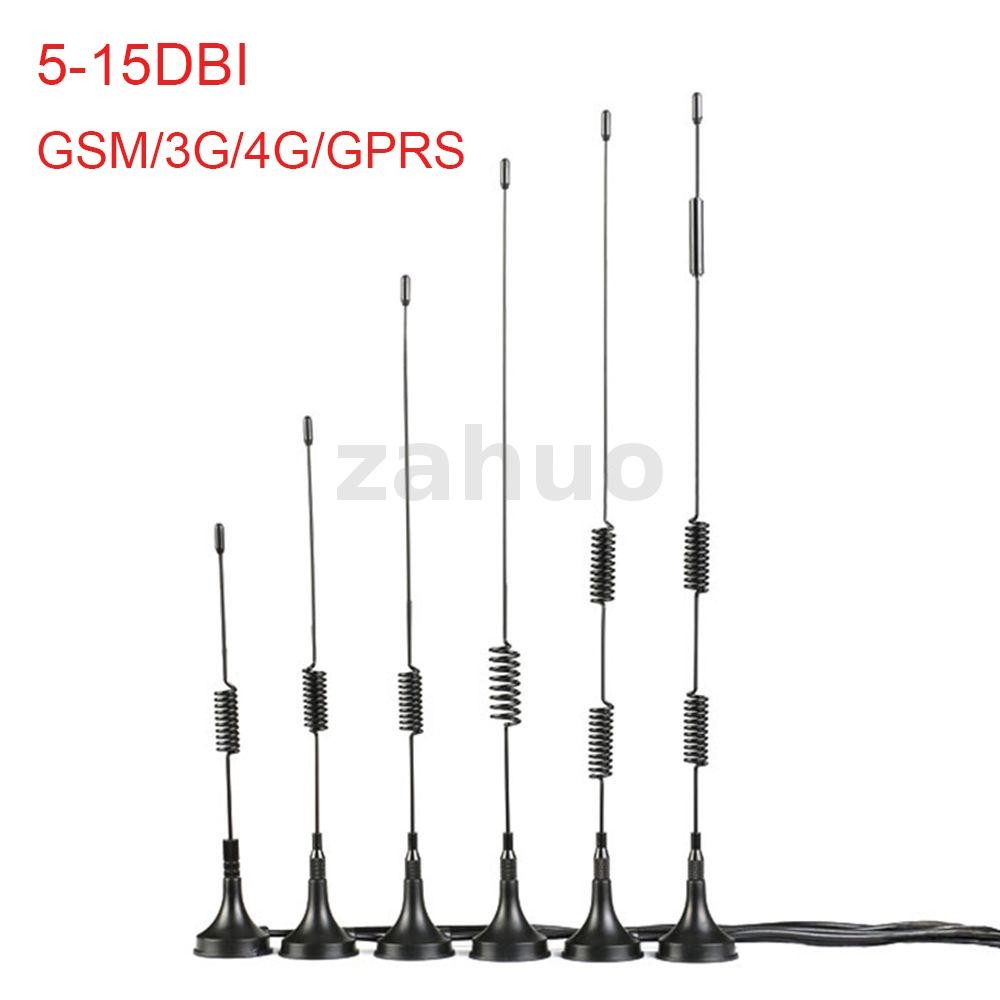 3g 4G High Gain Sucker Aerial Wifi เสาอากาศ 5/6/7/9//10/15DBI 3M สาย SMA ชายสําหรับ CDMA/GPRS/GSM/LTE