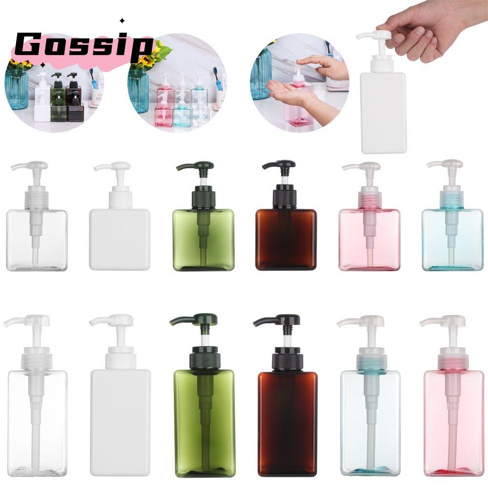 Gossip Container Hand Sanitizer ปั๊มเจลอาบน้ําในครัวเรือนที่ว่างเปล่า