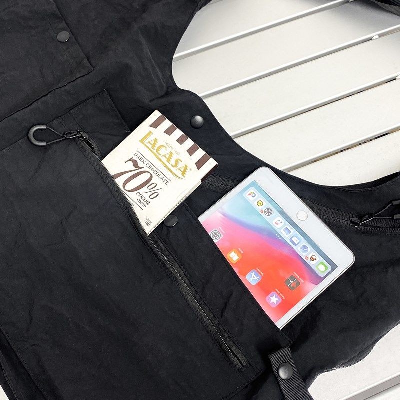 ## ชุดทํางานแบรนด์อินเทรนด์กระเป๋าสะพายข้างอเนกประสงค์พร้อมเสื้อกั๊กกระเป๋าขนาดใหญ่ที่ไม่ซ้ําใคร#潮牌工装两用斜挎包个性山系露营大口袋马甲 - รูปที่ 7