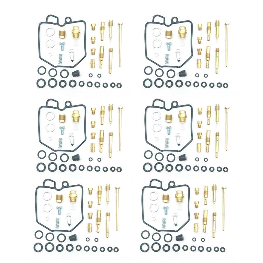6 ชุดคาร์บูเรเตอร์ Rebuild Kit สําหรับ Honda 78-83 CBX1000 CBX 1000 CBX1050