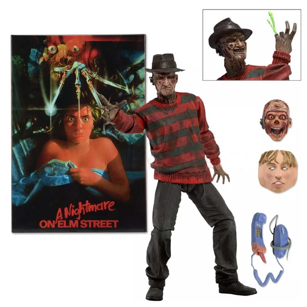 NECA 7" Freddy Krueger Action Figure Model Collect