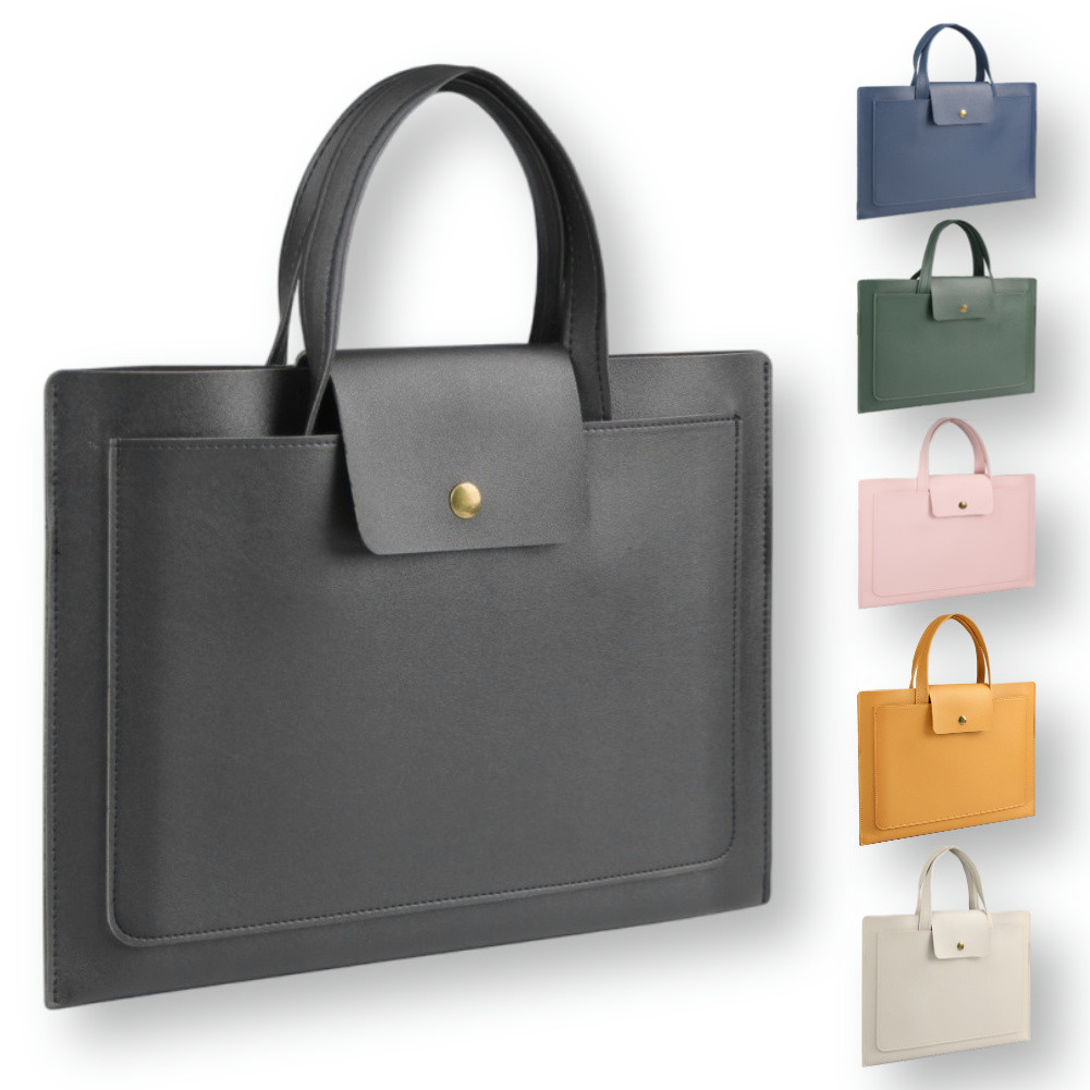 กระเป๋าถือแล็ปท็อปสําหรับแล็ปท็อปขนาด 12-16 นิ้ว,Mac-book,ที่เก็บอุปกรณ์เสริม,Anti Scratch Full กระเป๋าแล็ปท็อปกันน้ํา