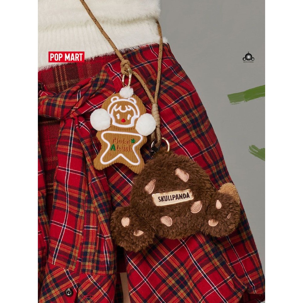 Popmart SKULLPANDA Wish Time Is Arrival Series Pendant Set-Holiday Dessert NO5X