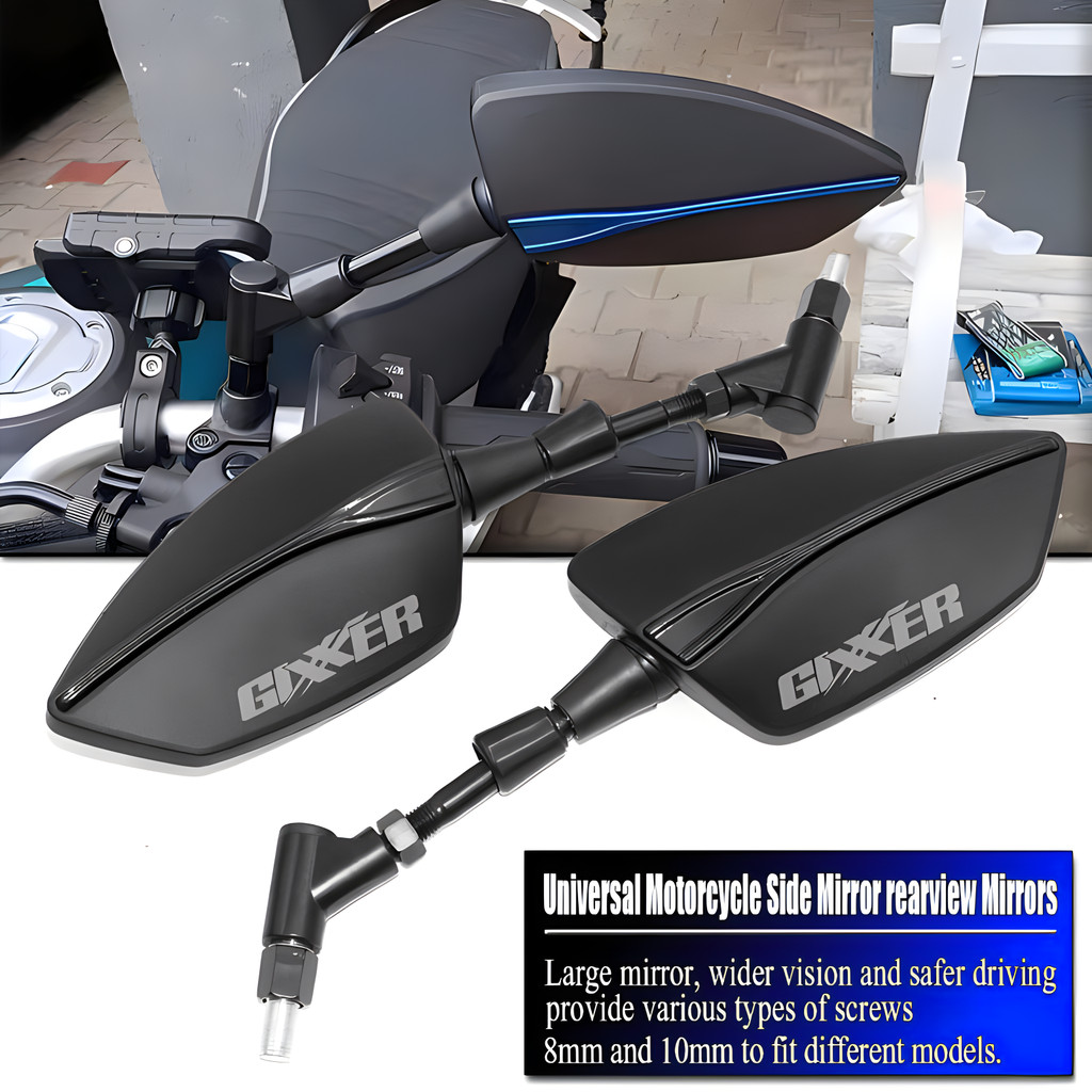 สําหรับ Gixxer 150 SF 150SF SF 250 SF250 GIXXER 155 250 2020 2021 รถจักรยานยนต์ด้านข้างด้านหลังกระจก