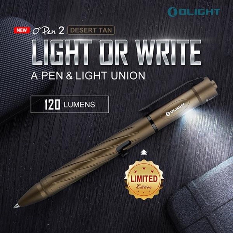 ปากกาไฟฉาย Olight Open 2 & รุ่นพิเศษ Olight Open 2 Cu