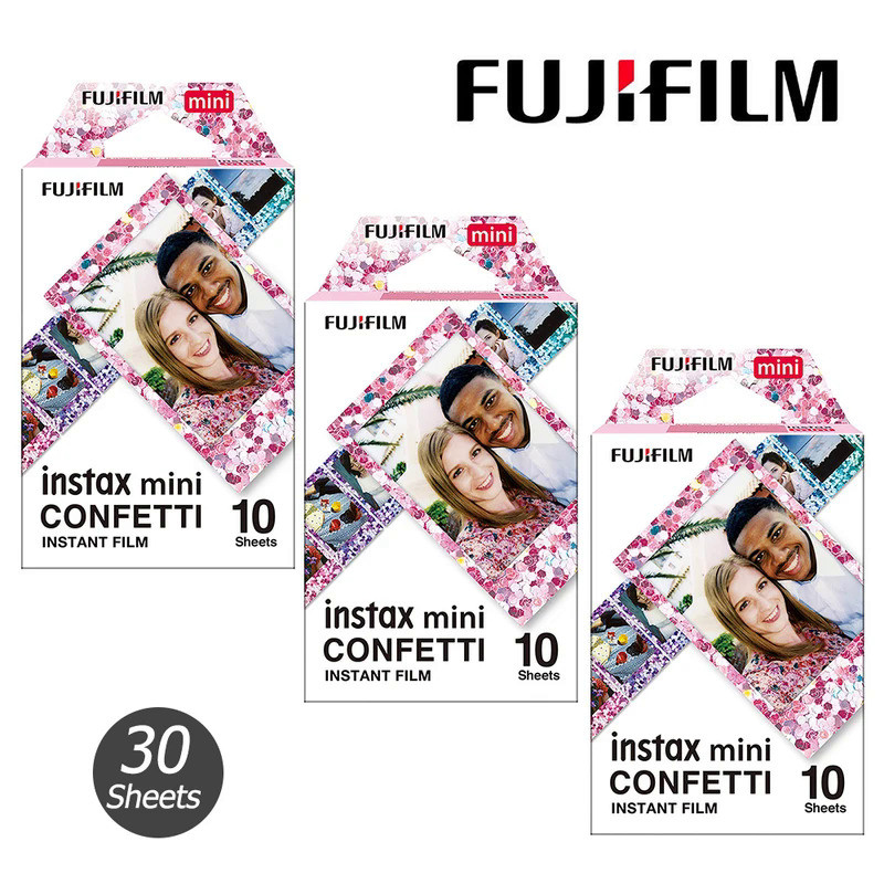 ฟิล์ม Instax Mini ใหม่ Fujifilm Instax Mini 12 9ดีไซน์ลูกปาฟิล์มสำหรับ Fuji MINI 11 8 7S 25 26 70 90