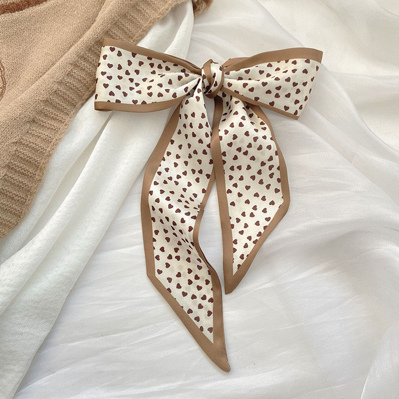 Retro French Long Scarf All-Match Long Strip Scarf - รูปที่ 3