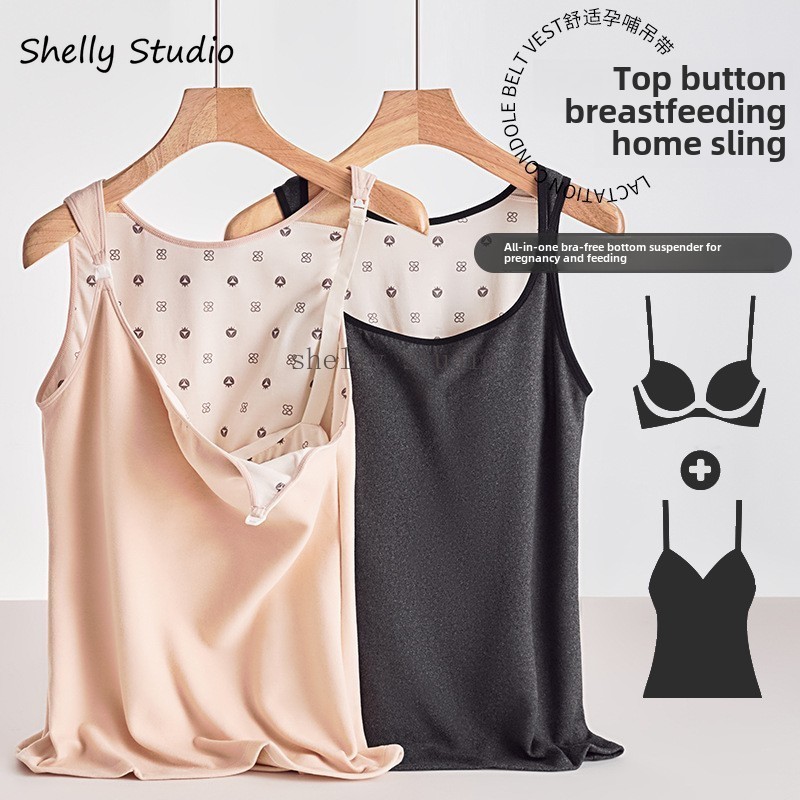 ขนแกะและเสื้อกั๊กสลิงให้นมสตรีมีครรภ์หนาขึ้นรุ่นฤดูใบไม้ร่วงและฤดูหนาวพร้อมแผ่นรองหน้าอกให้นม