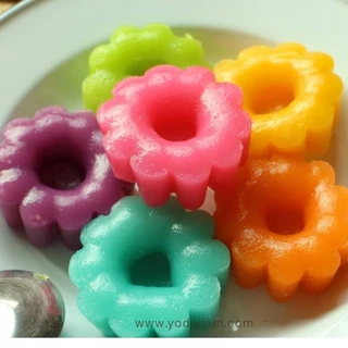 พิมพ์ขนม ทานตะวัน ทำวุ้น ทำขนม ทำขนมชั้นแกะง่าย ไม่ติดพิมพ์