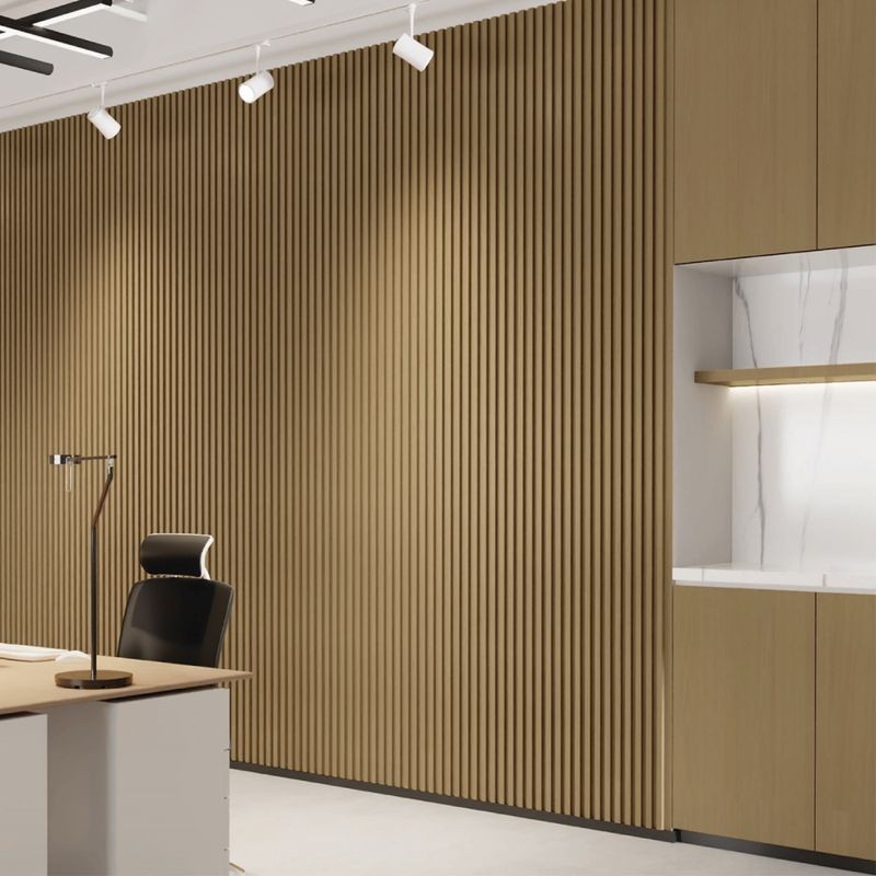 TEXTURE แผ่นตกแต่งผนัง รุ่น F160 WDG-02 16X290X2 CM.  (10 แผ่น/กล่อง)